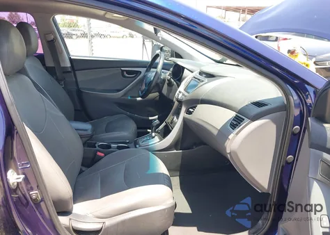 2013 Hyundai Elantra Limited from USA, damaged, VIN 5NPDH4AEXDH324223